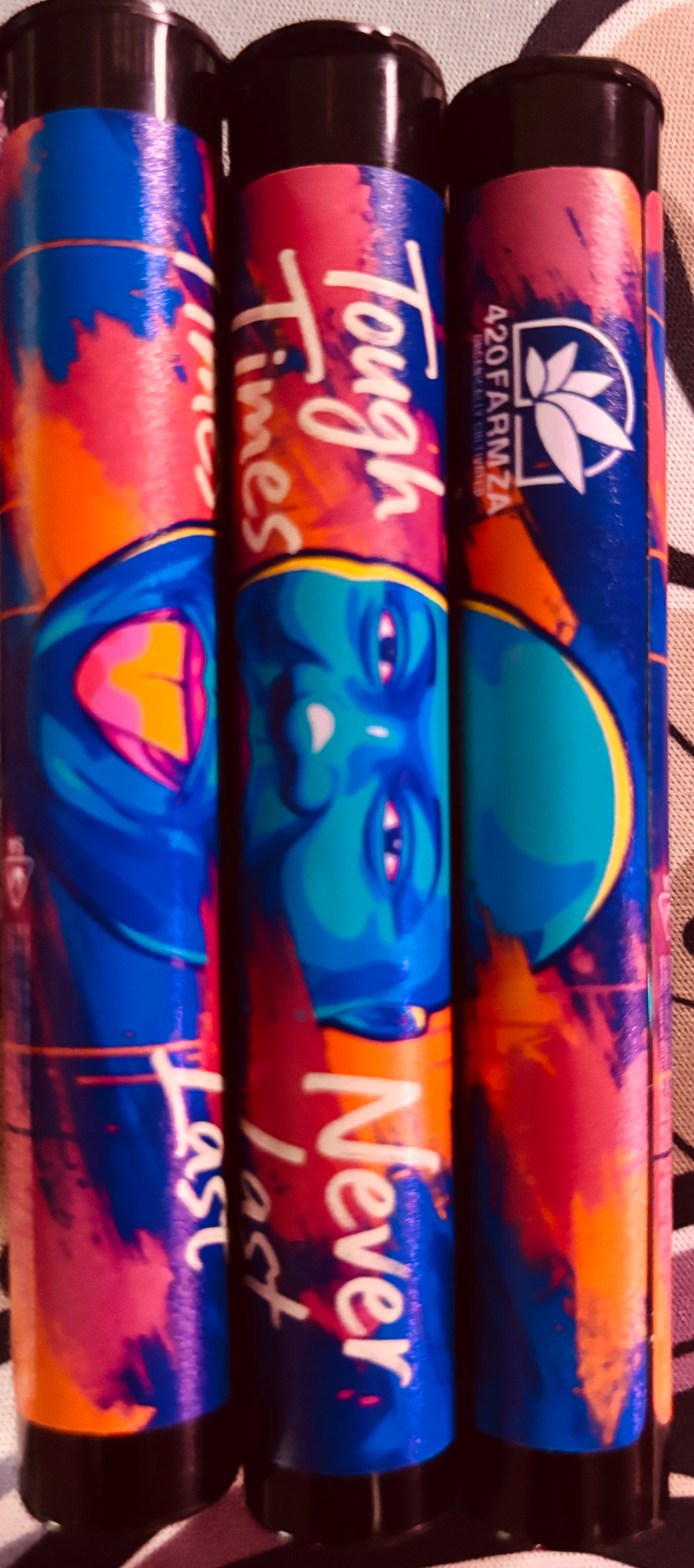 Greenhouse tube “Tough times never last”