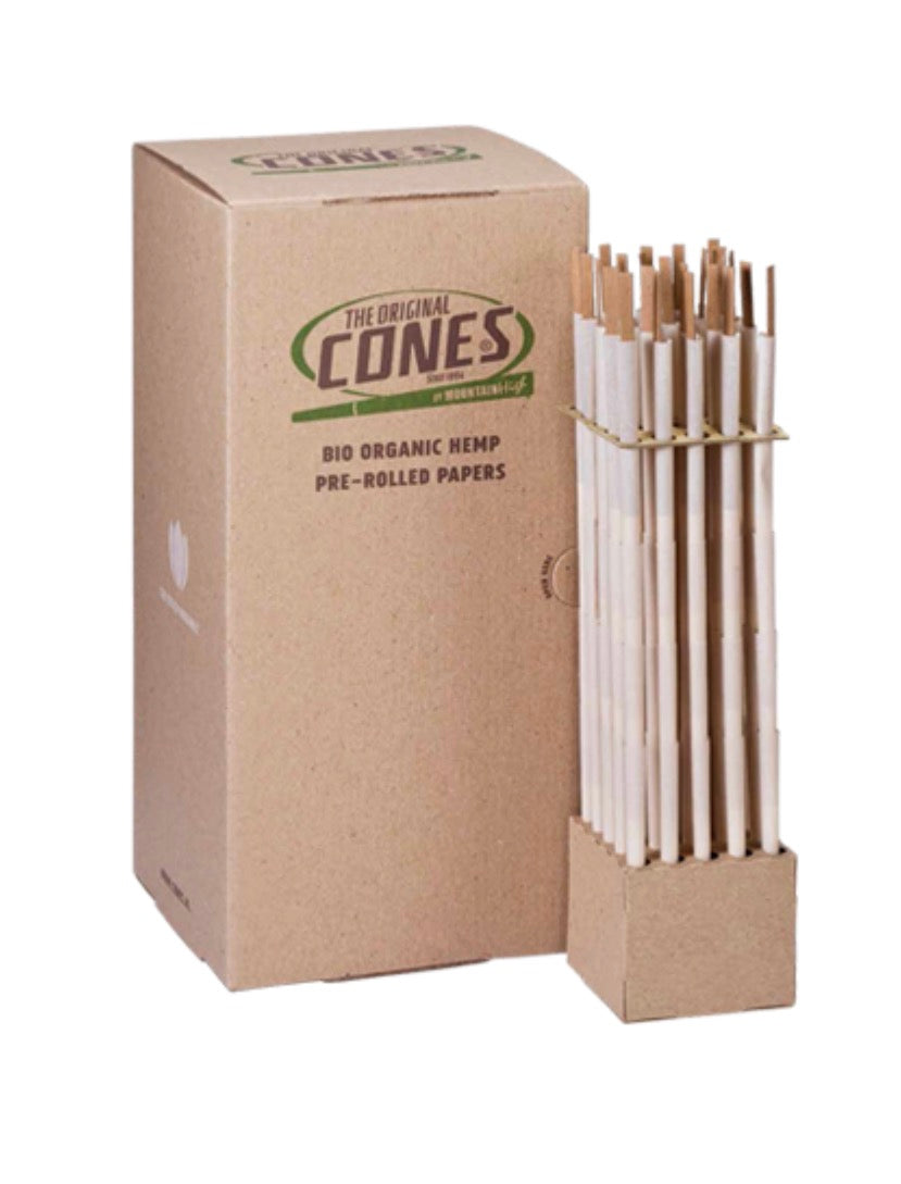Mountain High ORGANIC HEMP King Size Cones x 1000