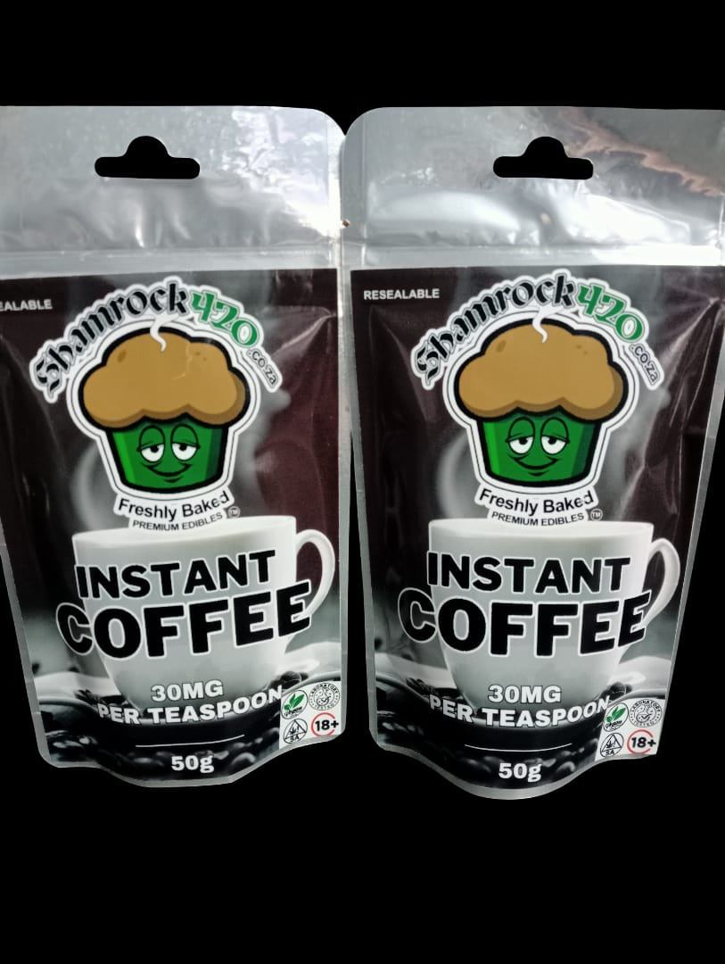 Shamrock infused coffee(30mg THC per teaspoon)