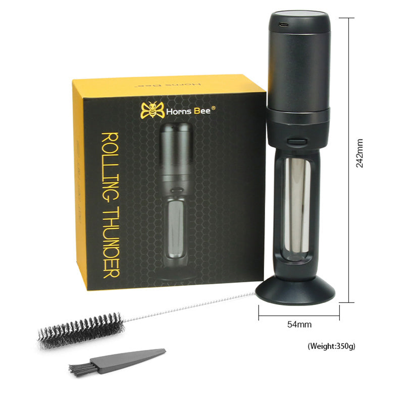 Electric cigarette grinder, horn tube, cut tobacco metal cigarette lighter
