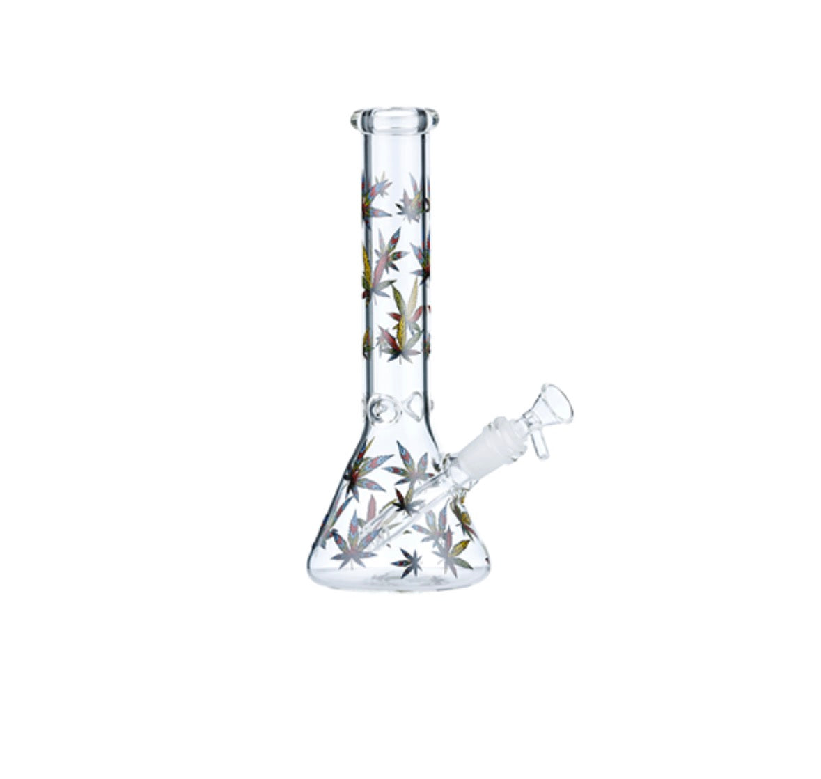 Funky Leaf Ice Catcher Bong – 25cm
