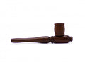 Wooden Ball Pipe Assorted 12.5cm