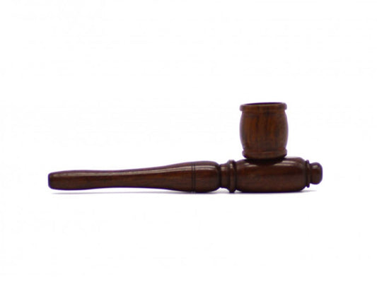 Wooden Ball Pipe Assorted 12.5cm