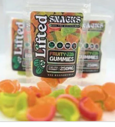 Lifted CBD Fruity Gummies 250mg