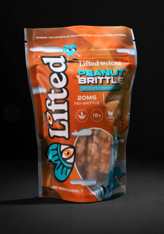 Lifted Peanut brittle 100mg