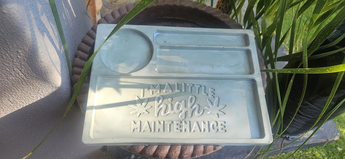 Hand crafted rolling tray