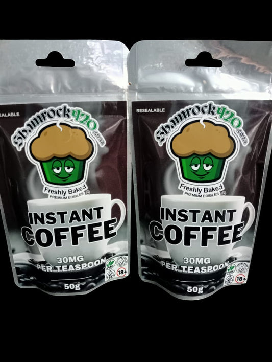 Shamrock infused coffee(30mg THC per teaspoon)