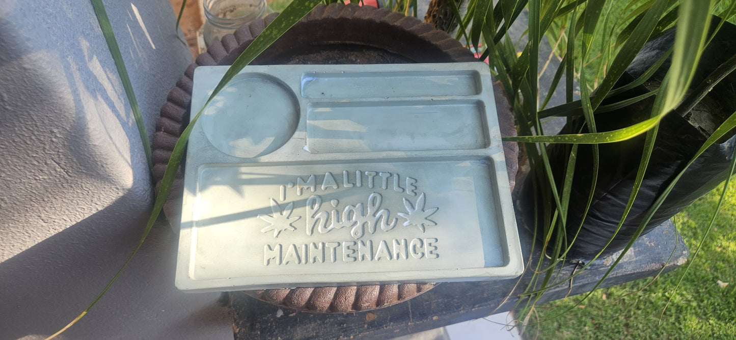 Hand crafted rolling tray