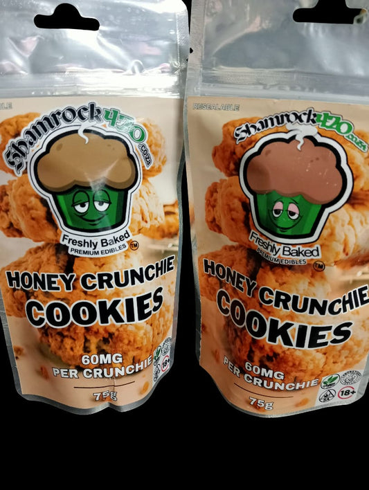 Shamrock Honey crunchies(60mg THC per crunchie)